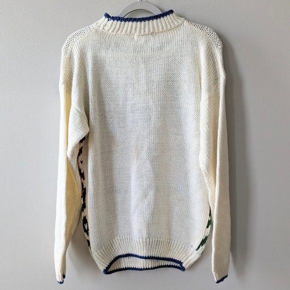 Vintage Complements Chunky Knit Grandpa Sweater - Picture 2 of 7